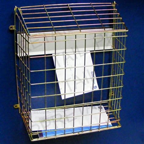 metal letter box holder|letterbox cage for inside door.